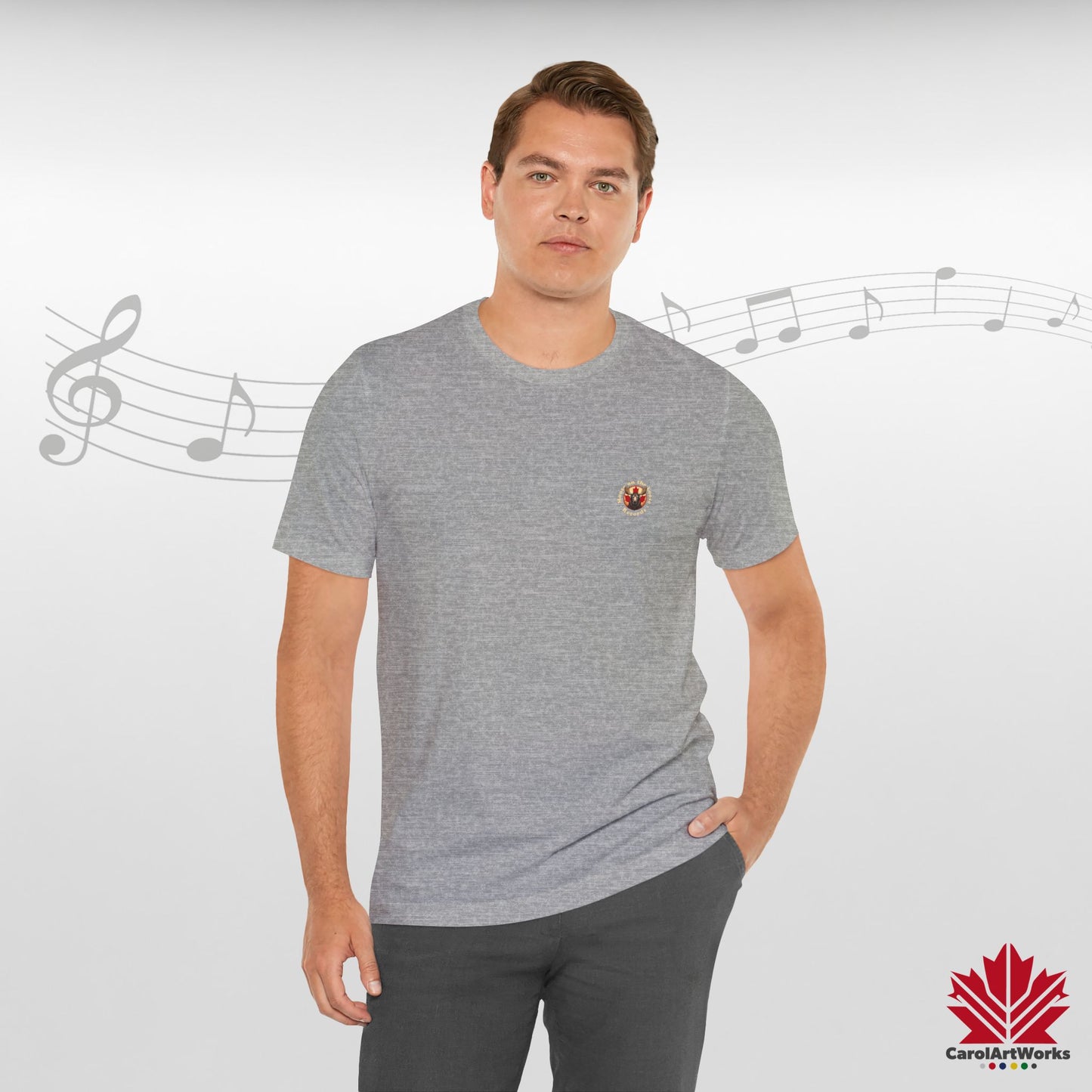“Moose on the Loose Records” Unisex Short Sleeve Tee – A Hit for Every Playlist