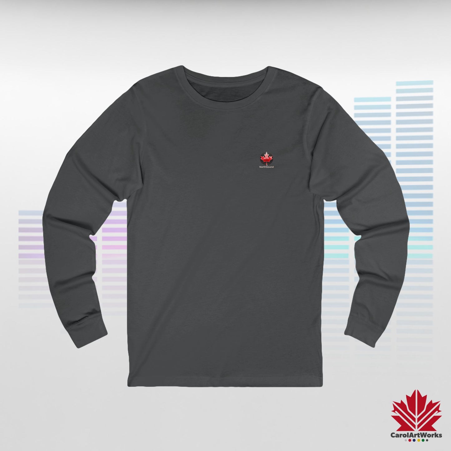 "NorthSound" Unisex Long Sleeve Tee - Long Sleeves, Lasting Tunes