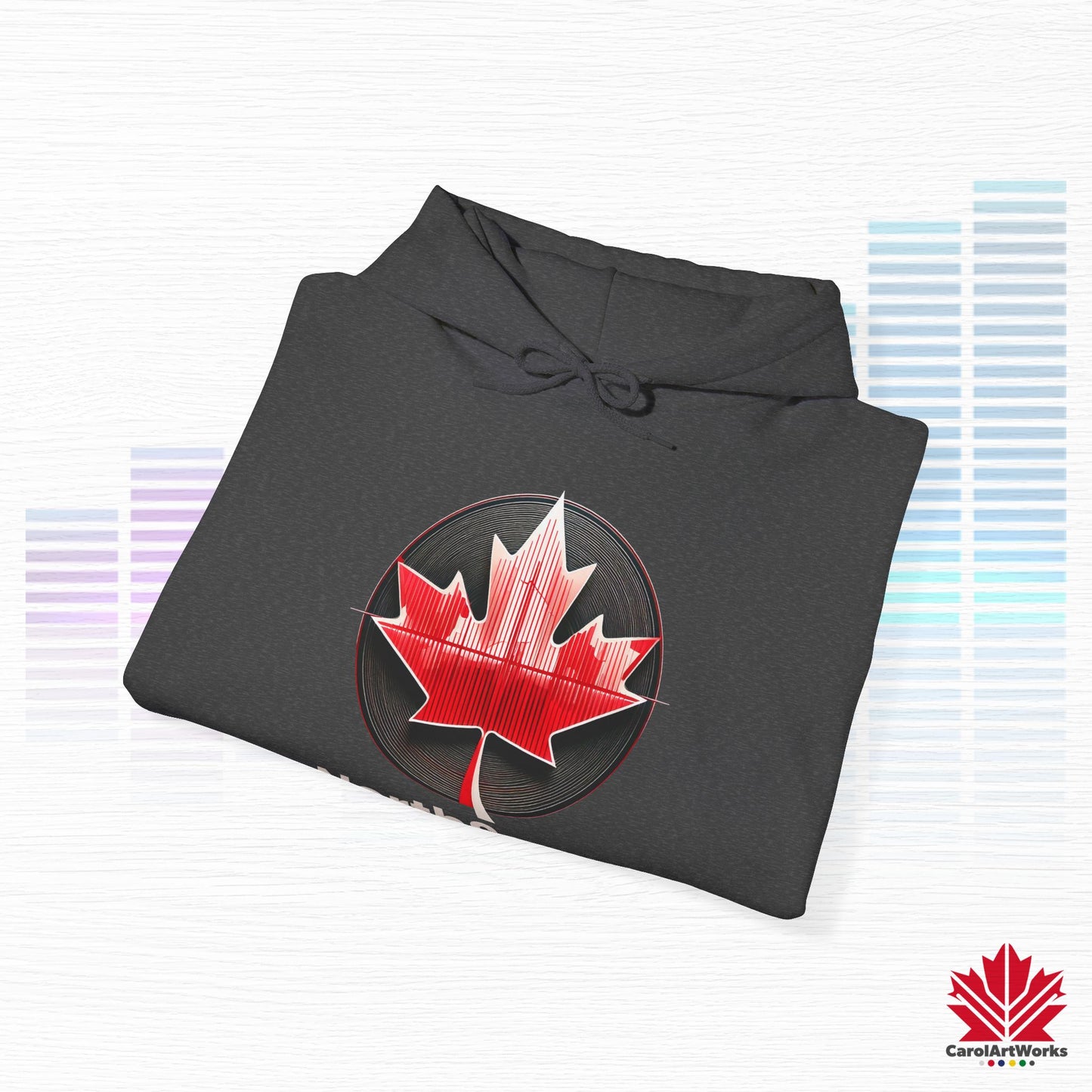 "NorthSound" Unisex Hoodie - The Beat of Canada in Cozy Comfort