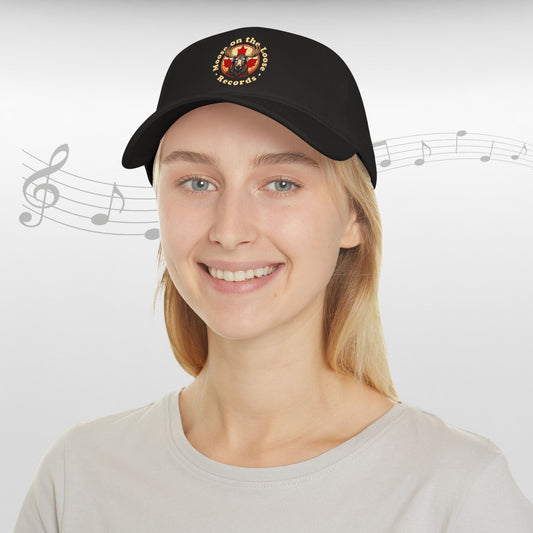 "Moose on the Loose Records" Baseball Cap - Perfect Gift for Music Lovers