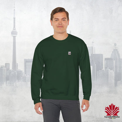 “Made in Canada” Unisex Sweatshirt – Minimalist, Playful and Proud