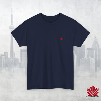 “WE CAN” with Maple Leaf Unisex Cotton Tee – Casual Comfort for Every Occasion