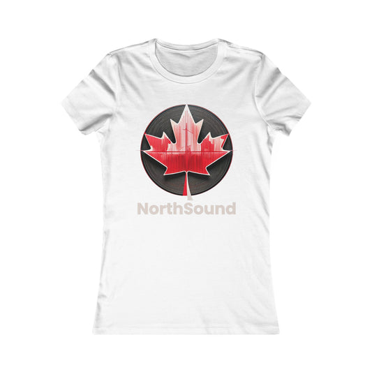 "NorthSound" Women's Favorite Tee - Maple Beats and Style