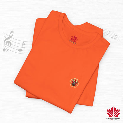 “Moose on the Loose Records” Unisex Short Sleeve Tee – A Hit for Every Playlist
