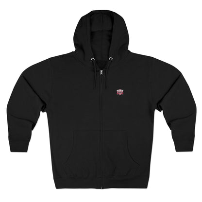 “Canada Strong Again” Unisex Zip Hoodie – Wear Your Pride, Bold and Patriotic!