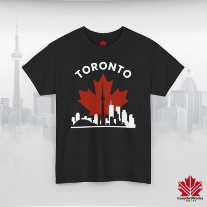 Toronto Leafline Cotton Tee for Urban Pride Vibes