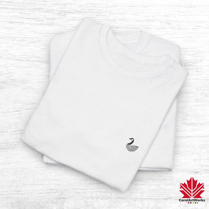 scandinavian minimalistic CANADA GOOSE Design Unisex Cotton Tee – Soft and Comfortable Everyday Wear