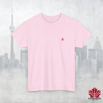 “WE CAN” with Maple Leaf Unisex Cotton Tee – Casual Comfort for Every Occasion