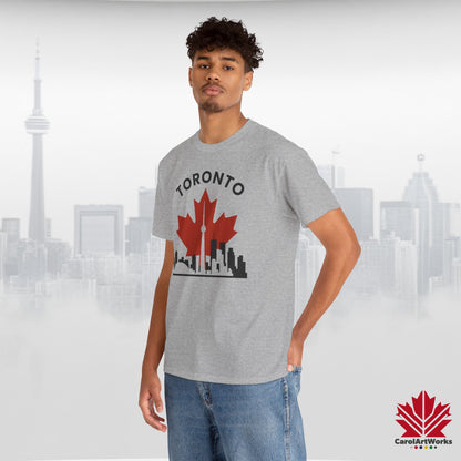 Toronto Leafline Cotton Tee for Urban Pride Vibes