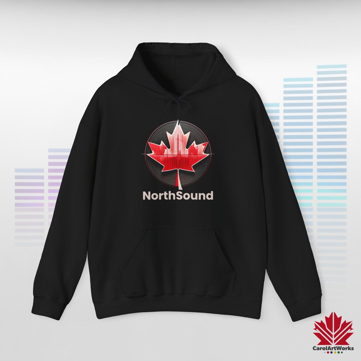 "NorthSound" Unisex Hoodie - The Beat of Canada in Cozy Comfort