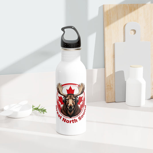 "Great North Sound" Vinyl Vibes Water Bottle