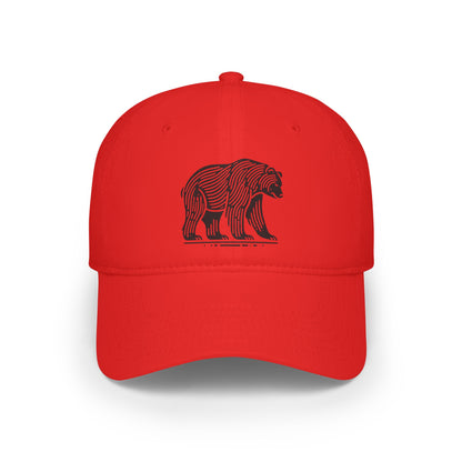 scandinavian minimalistic BEAR Design Baseball Cap – Casual Outdoor Style