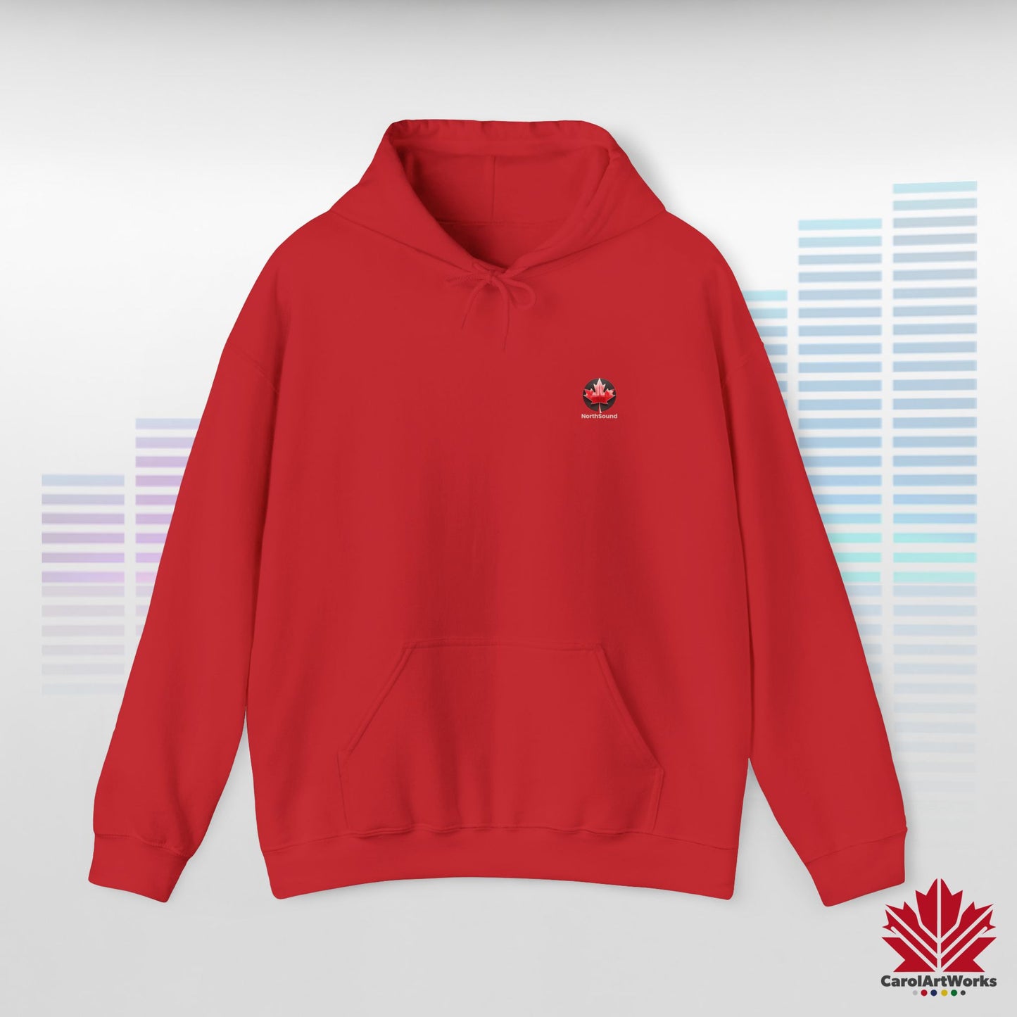 "NorthSound" Unisex Hoodie - The Beat of Canada in Cozy Comfort