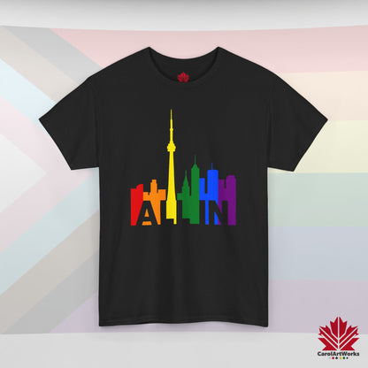 ALL IN – Pride Toronto T-Shirt – Classic Comfort – Unisex Fit – Bold Statement