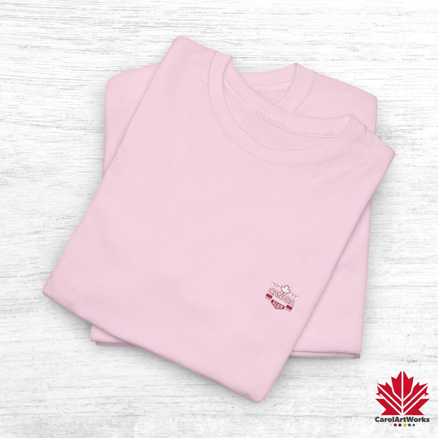 “Canada Strong Again” Unisex Cotton Tee – Comfortable Casual Wear