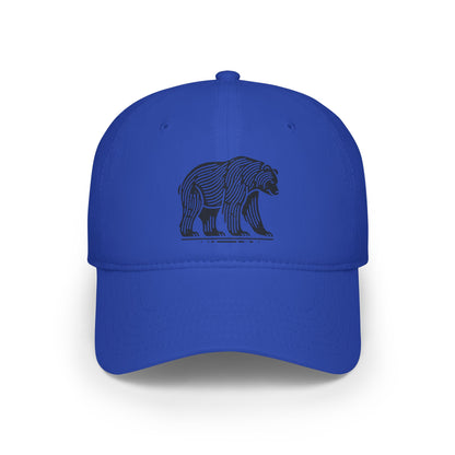 scandinavian minimalistic BEAR Design Baseball Cap – Casual Outdoor Style