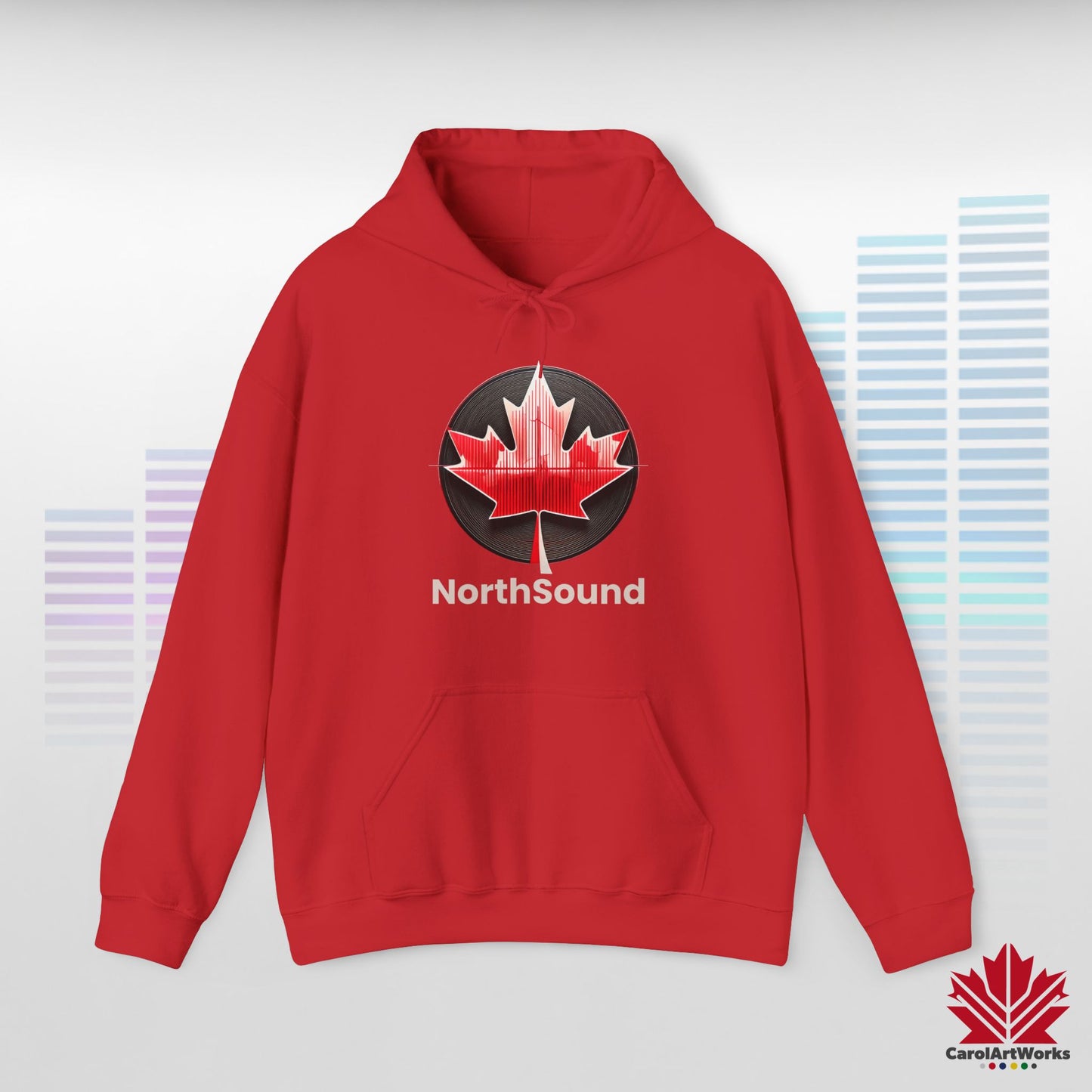 "NorthSound" Unisex Hoodie - The Beat of Canada in Cozy Comfort