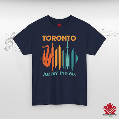 Toronto Jazzin’ the 6ix – Urban Cotton Tee with Rhythm & Flow