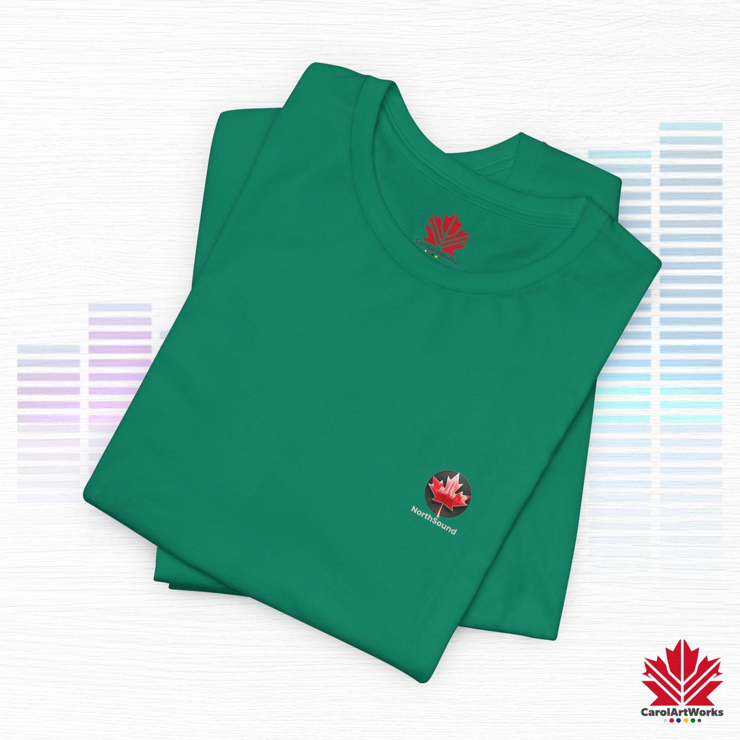"NorthSound" Unisex Short Sleeve Tee - Wear the Sound of Canada