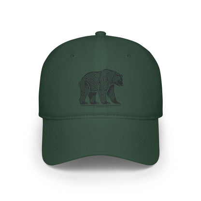 scandinavian minimalistic BEAR Design Baseball Cap – Casual Outdoor Style