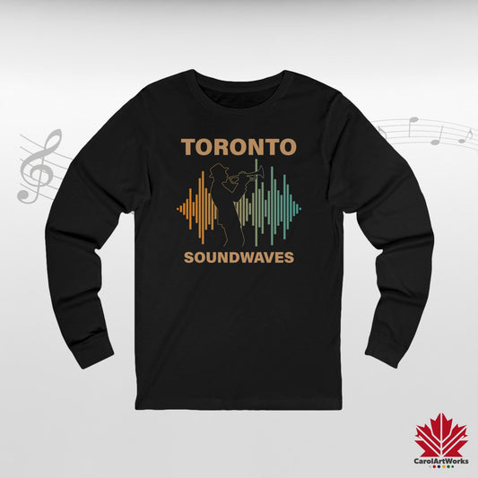 Toronto Soundwaves Longsleeve – Rythme urbain, toutes saisons