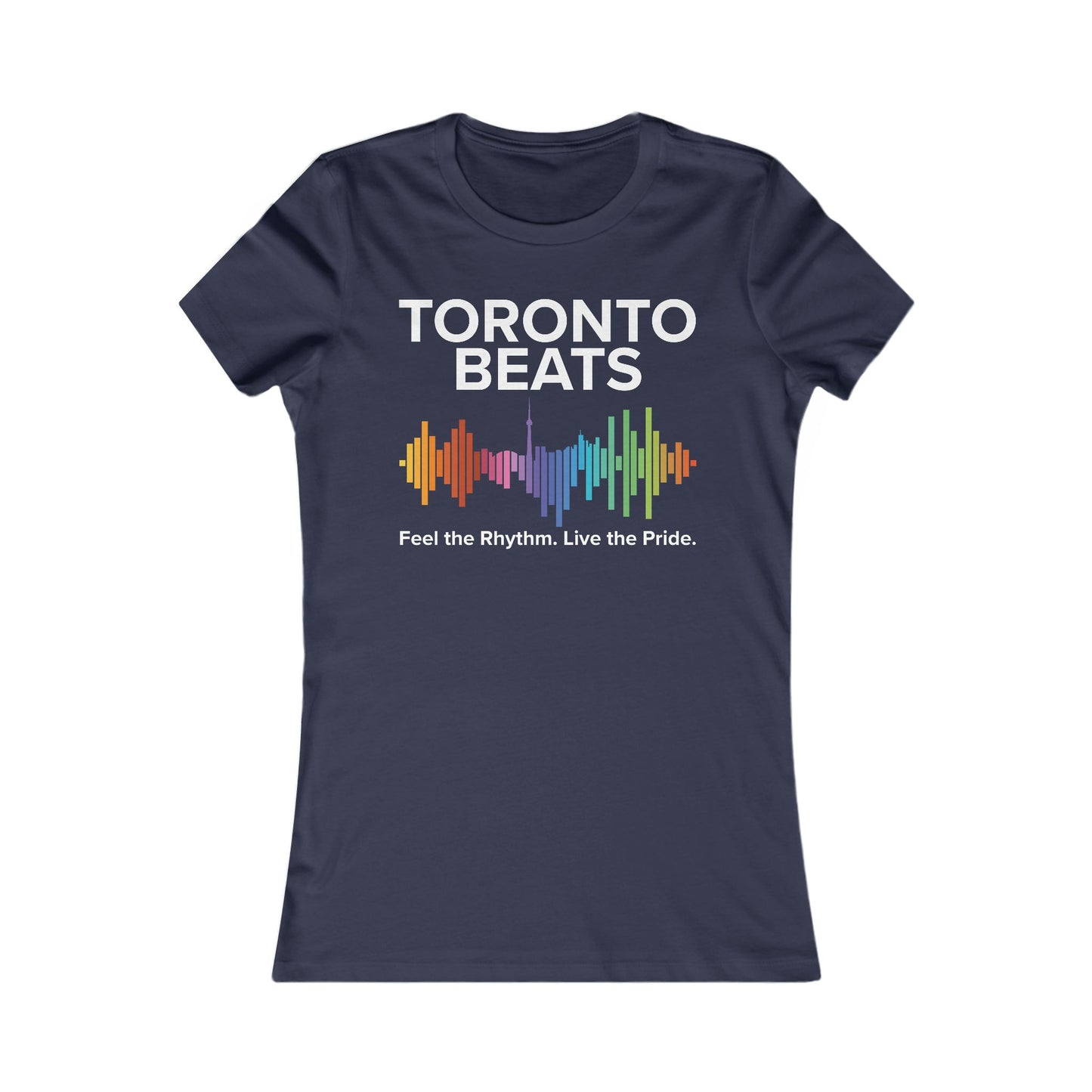 T-shirt préféré des femmes Toronto Beats – Fluidité douce, éclat audacieux.