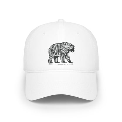 scandinavian minimalistic BEAR Design Baseball Cap – Casual Outdoor Style