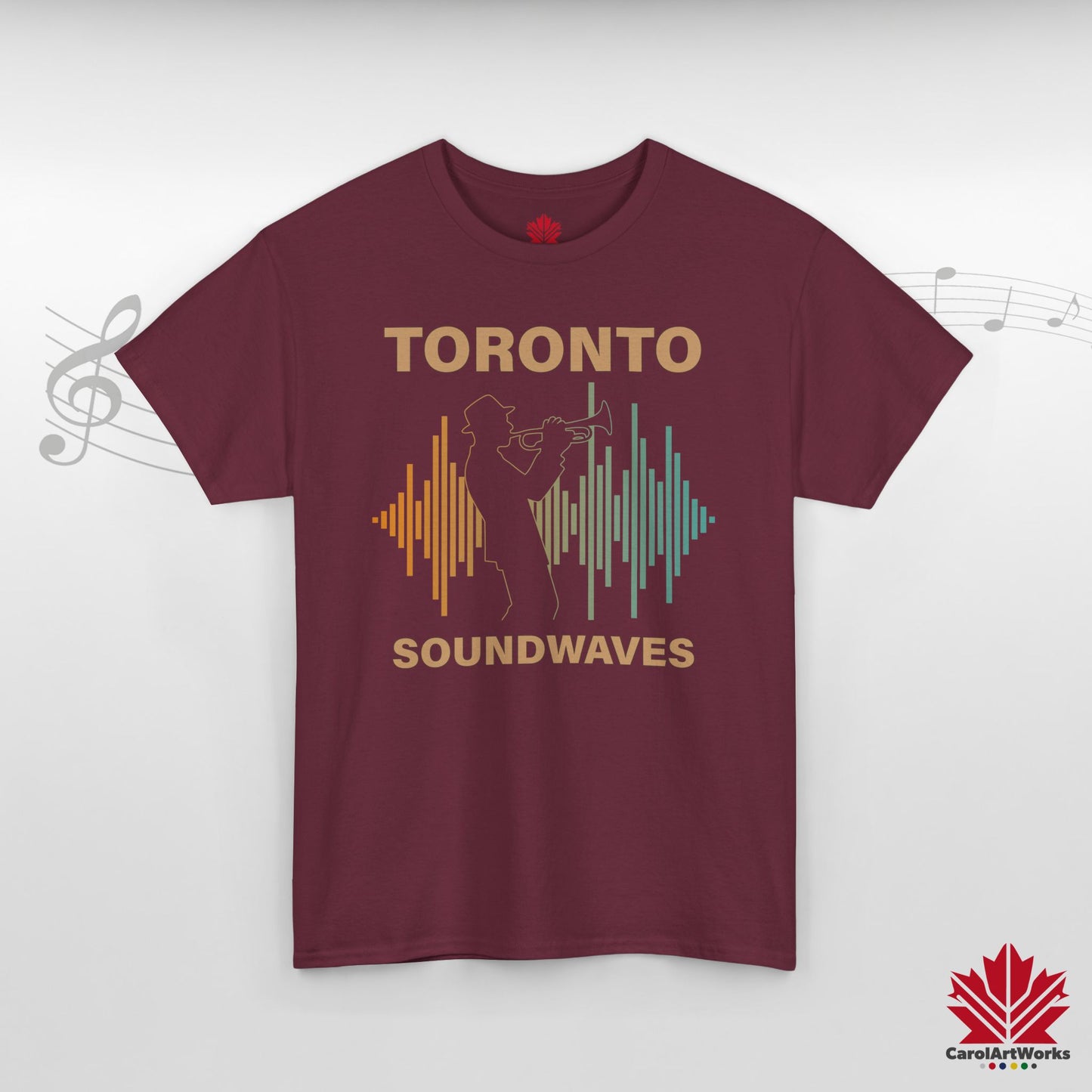 Toronto Soundwaves Tee – Stay Cool. Stay Tuned.
