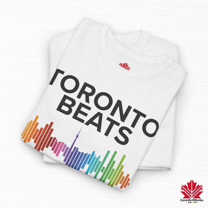 Toronto Beats Classic Cotton Tee – Where Pride Meets Pulse.
