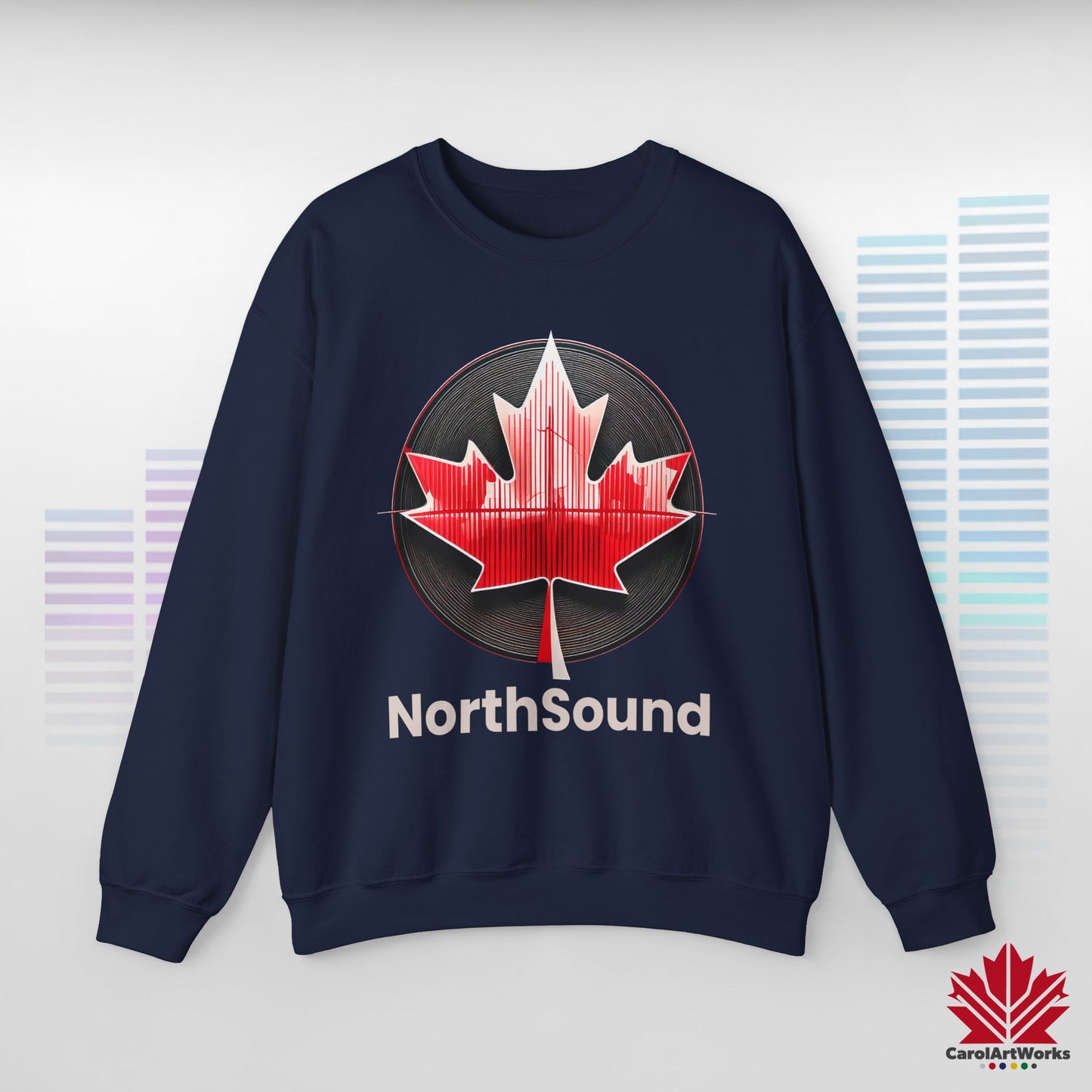 "NorthSound" Unisex Sweatshirt - Cozy Canadian Vibes