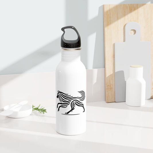 scandinavian minimalistic Design WOLF Steel Water Bottle – Adventure & Nature Inspired Drinkware