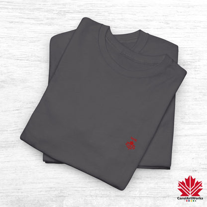 “WE CAN” with Maple Leaf Unisex Cotton Tee – Casual Comfort for Every Occasion