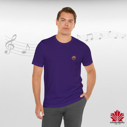 “Moose on the Loose Records” Unisex Short Sleeve Tee – A Hit for Every Playlist