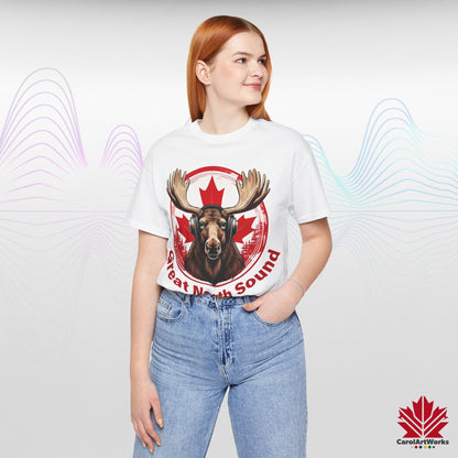 "Great North Sound" True North Sound Unisex Short Sleeve Tee - Maple Beats and Style