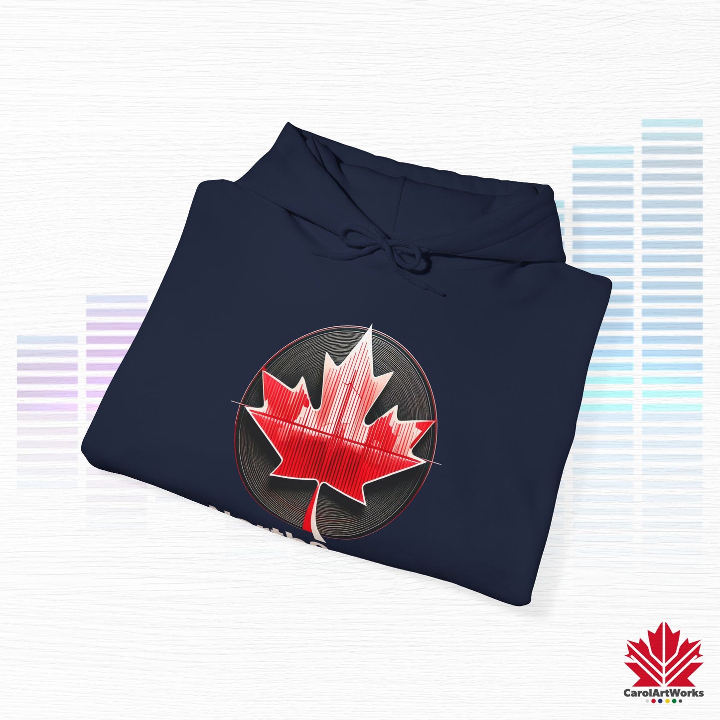 "NorthSound" Unisex Hoodie - The Beat of Canada in Cozy Comfort