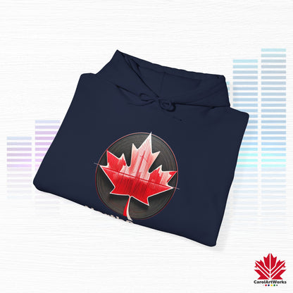 "NorthSound" Unisex Hoodie - The Beat of Canada in Cozy Comfort