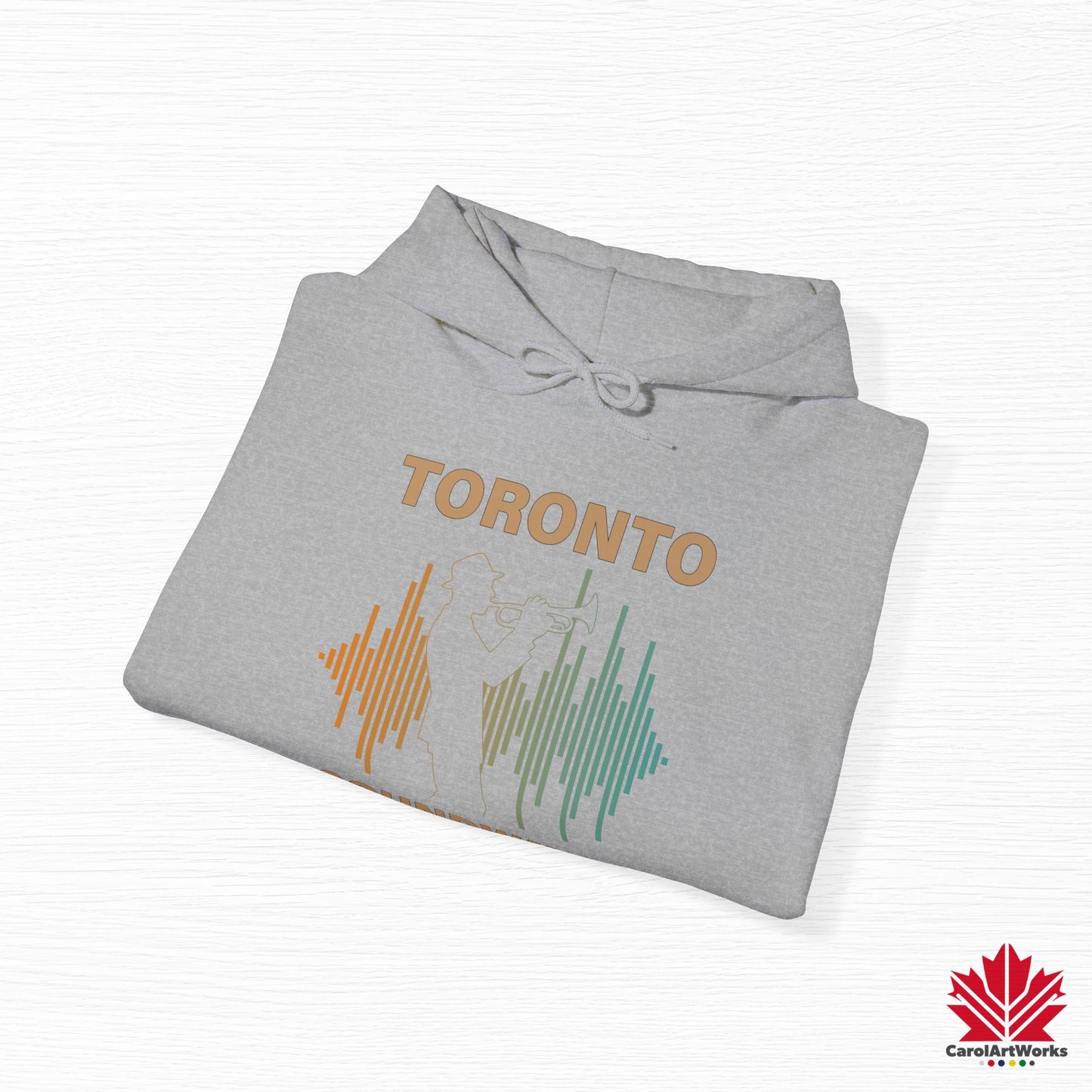 Sweat à capuche Toronto Soundwaves – Enveloppé de son et de confort