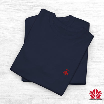 “WE CAN” with Maple Leaf Unisex Cotton Tee – Casual Comfort for Every Occasion