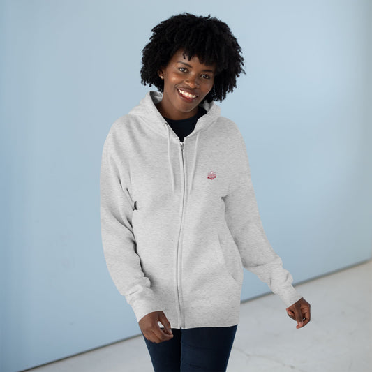 “Canada Strong Again” Unisex Zip Hoodie – Wear Your Pride, Bold and Patriotic!