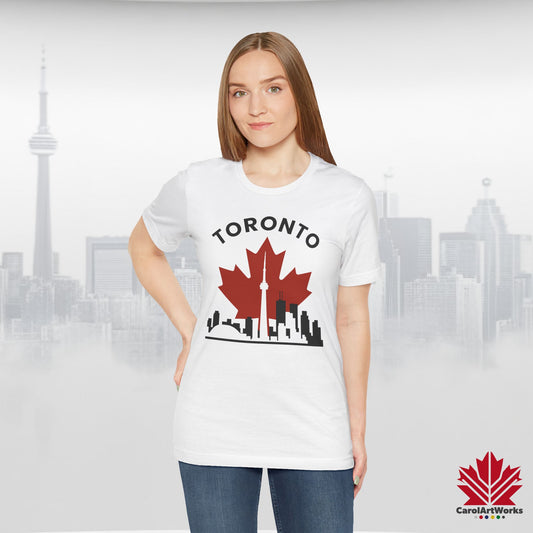 T-shirt Toronto Leafline Premium pour une allure canadienne décontractée