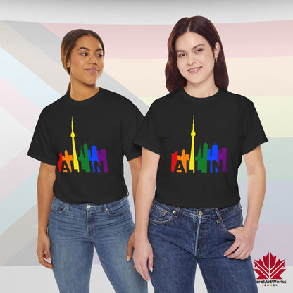 ALL IN – Pride Toronto T-Shirt – Classic Comfort – Unisex Fit – Bold Statement