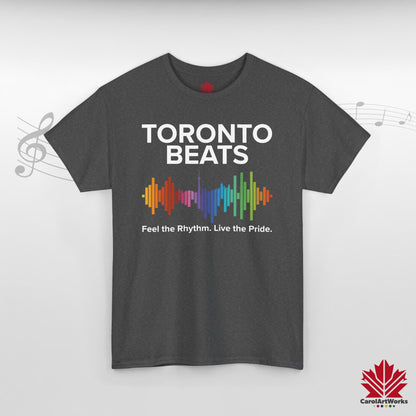Toronto Beats Classic Cotton Tee – Where Pride Meets Pulse.