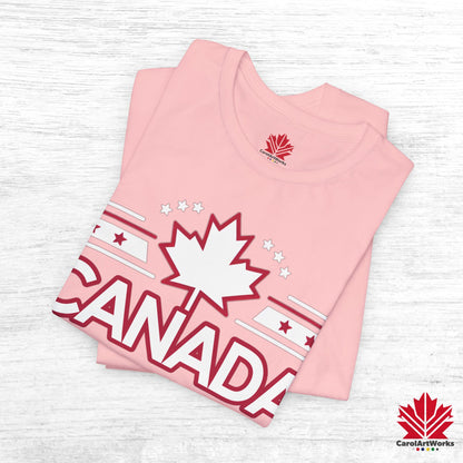 “Canada Strong Again” Unisex Short Sleeve Tee – Comfortable Casual Wear