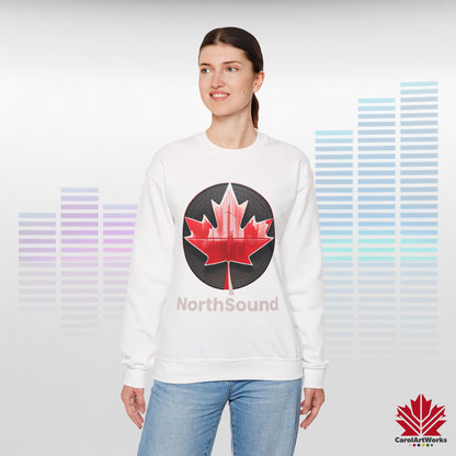 "NorthSound" Unisex Sweatshirt - Cozy Canadian Vibes