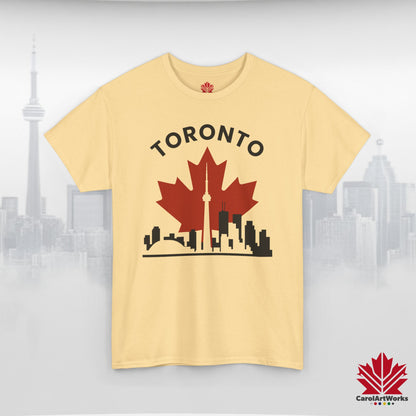 Toronto Leafline Cotton Tee for Urban Pride Vibes