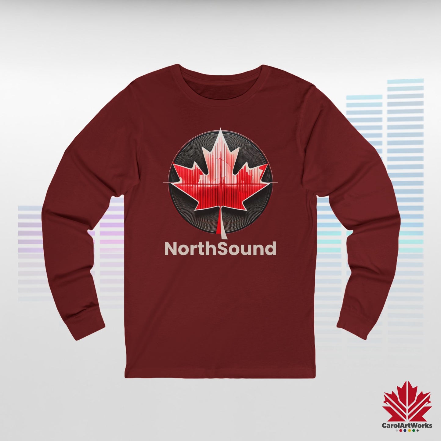 "NorthSound" Unisex Long Sleeve Tee - Long Sleeves, Lasting Tunes