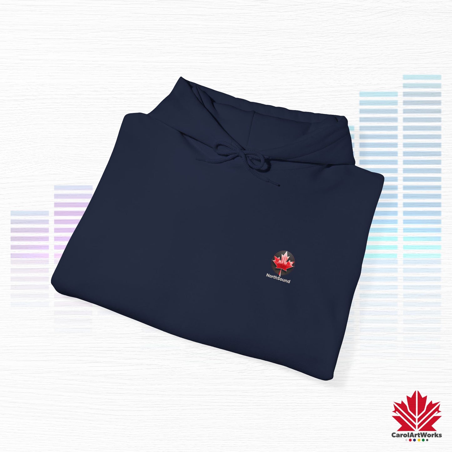 "NorthSound" Unisex Hoodie - The Beat of Canada in Cozy Comfort