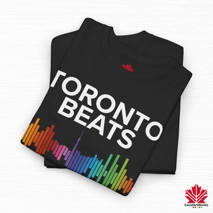 Toronto Beats Classic Cotton Tee – Where Pride Meets Pulse.