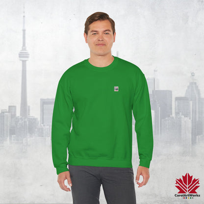 “Made in Canada” Unisex Sweatshirt – Minimalist, Playful and Proud