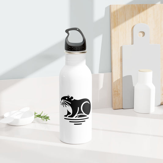 scandinavian minimalistic Design BEAVER Steel Water Bottle – Adventure & Nature Inspired Drinkware